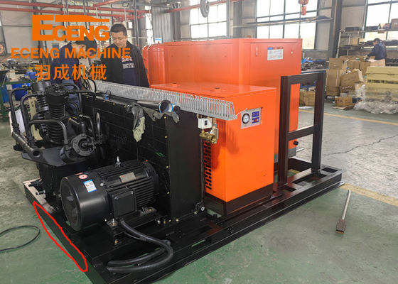 Αεροσυμπιεστής υψηλών βιδών 40bar 10.0m3/λ. 105kw με τον ενισχυτή που συνδυάζεται