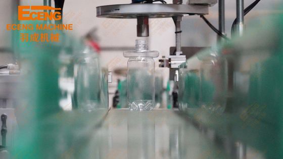 Αυτόματο βιομηχανικό σερβο πλαστικό συνήθειας τεμνουσών μηχανών στοματικών λαιμών μπουκαλιών της Pet