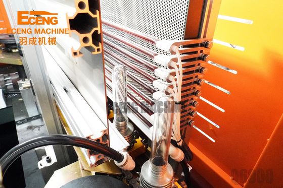 Eceng Q6000 Pet Stretch Blow Moulding Machine 4 κοιλότητα για 2 λίτρα μπουκάλι έως και 6000bph