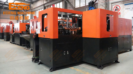 Eceng Q6000 Pet Stretch Blow Moulding Machine 4 κοιλότητα για 2 λίτρα μπουκάλι έως και 6000bph