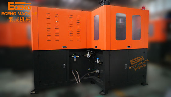 2cavity αυτόματη φυσώντας μηχανή Eceng Q3000 μπουκαλιών νερό για σαφές πλαστικό 3000bph