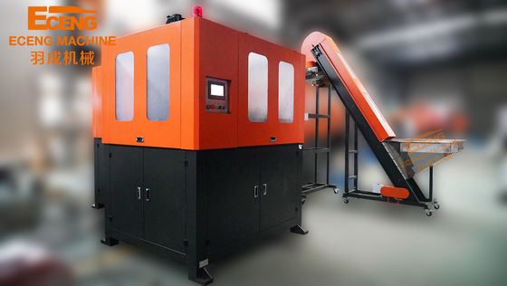 2cavity αυτόματη φυσώντας μηχανή Eceng Q3000 μπουκαλιών νερό για σαφές πλαστικό 3000bph