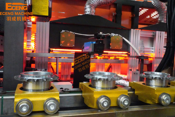 Τρόφιμα Cas PET Jar Stretch Blow Molding Molding Machine 4 κοιλότητες Υψηλή απόδοση