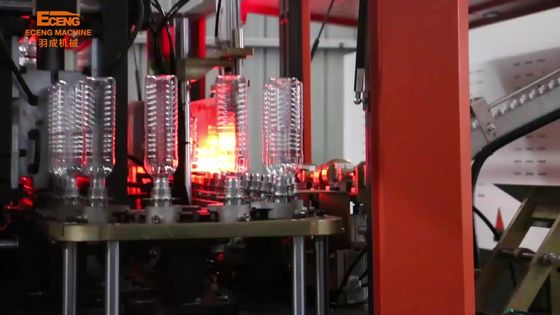 250ml πλαστικός έλεγχος PLC της Mitsubishi μηχανών σχηματοποίησης χτυπήματος μπουκαλιών της PET