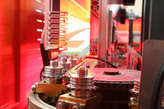 Αυτόματη μηχανή 4.5x1.6x1.9 Μ σχηματοποίησης χτυπήματος της PET μπουκαλιών ποτών Eceng