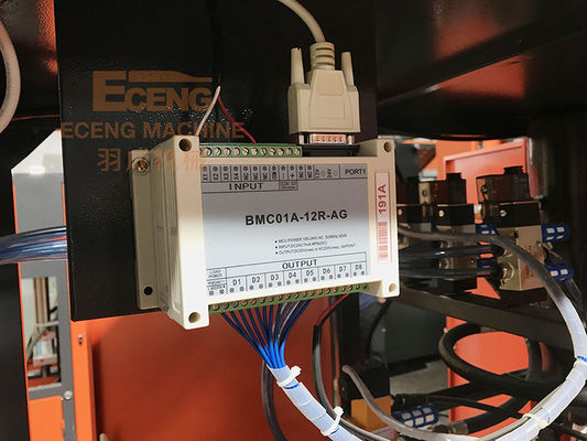 16KW ημι αυτόματη φυσώντας μηχανή 200ml 500ml μπουκαλιών σχήμα χτυπήματος 1 λίτρου