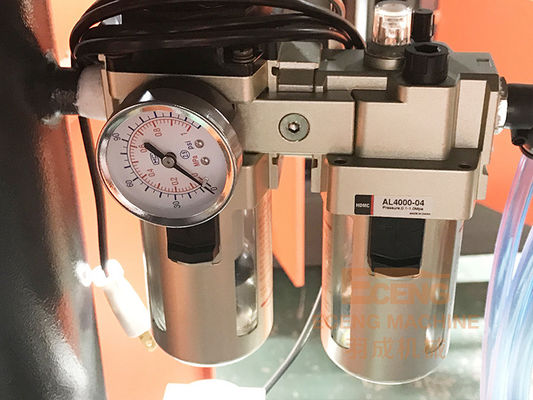 16KW ημι αυτόματη φυσώντας μηχανή 200ml 500ml μπουκαλιών σχήμα χτυπήματος 1 λίτρου