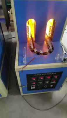 16KW ημι αυτόματη φυσώντας μηχανή 4 μπουκαλιών κατασκευή πλαστικών εμπορευματοκιβωτίων κοιλοτήτων